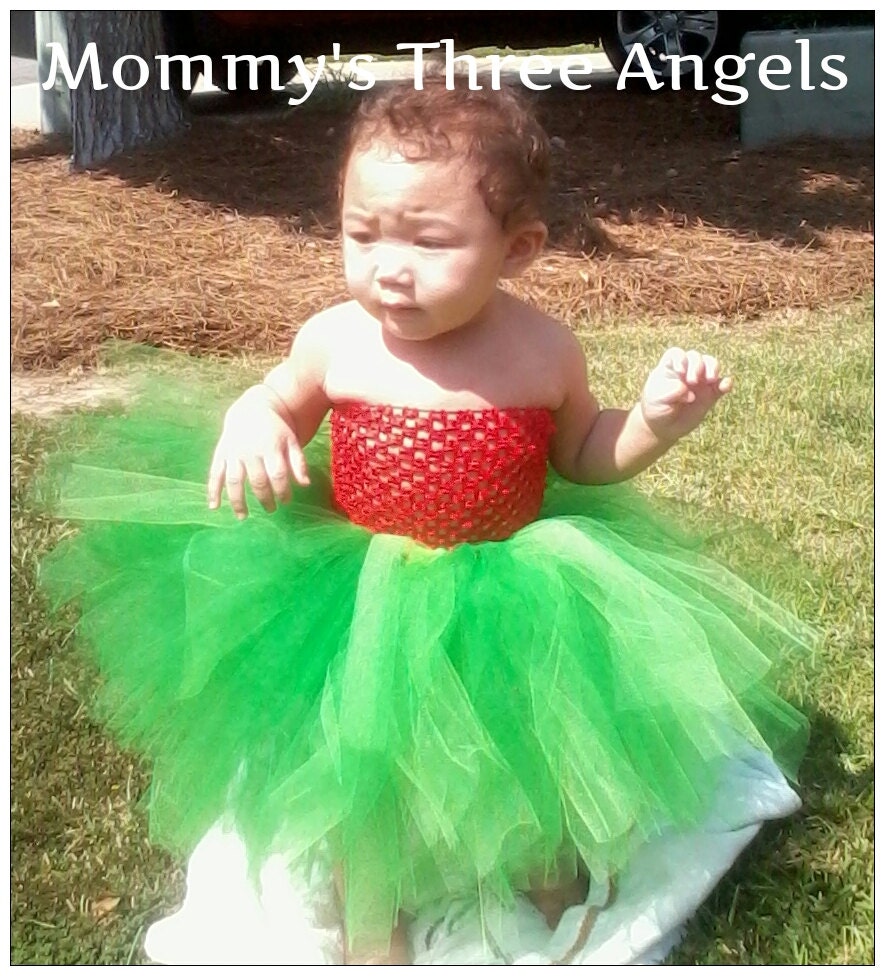 green and red tutu dress Plaid December Tutu Dress In Red