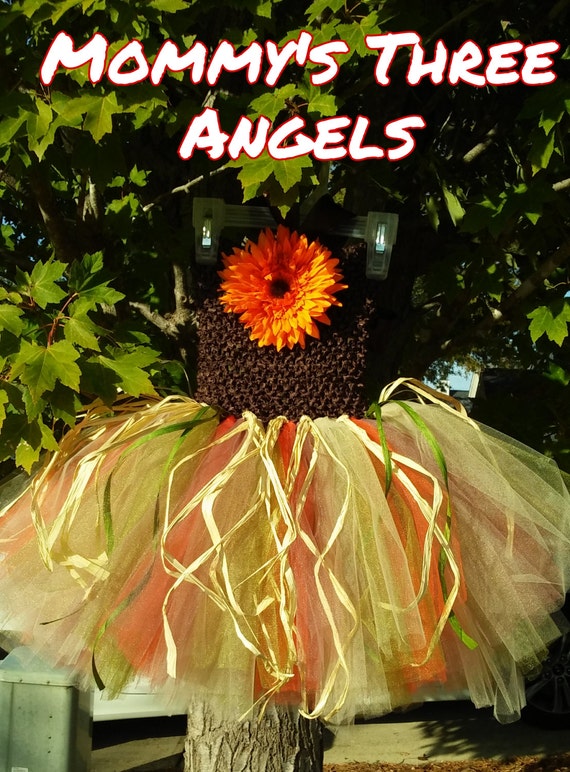 Fall Harvest/ Autumn Harvest Tutu Dress Made to Order