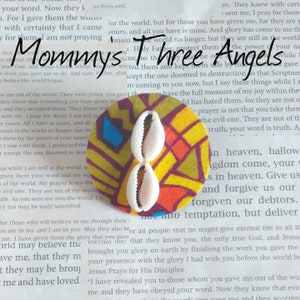Circular Patchwork Fabric and Cowry Shell Ring/ Abstract Multicolored Circle Shaped Ring MADE TO ORDER