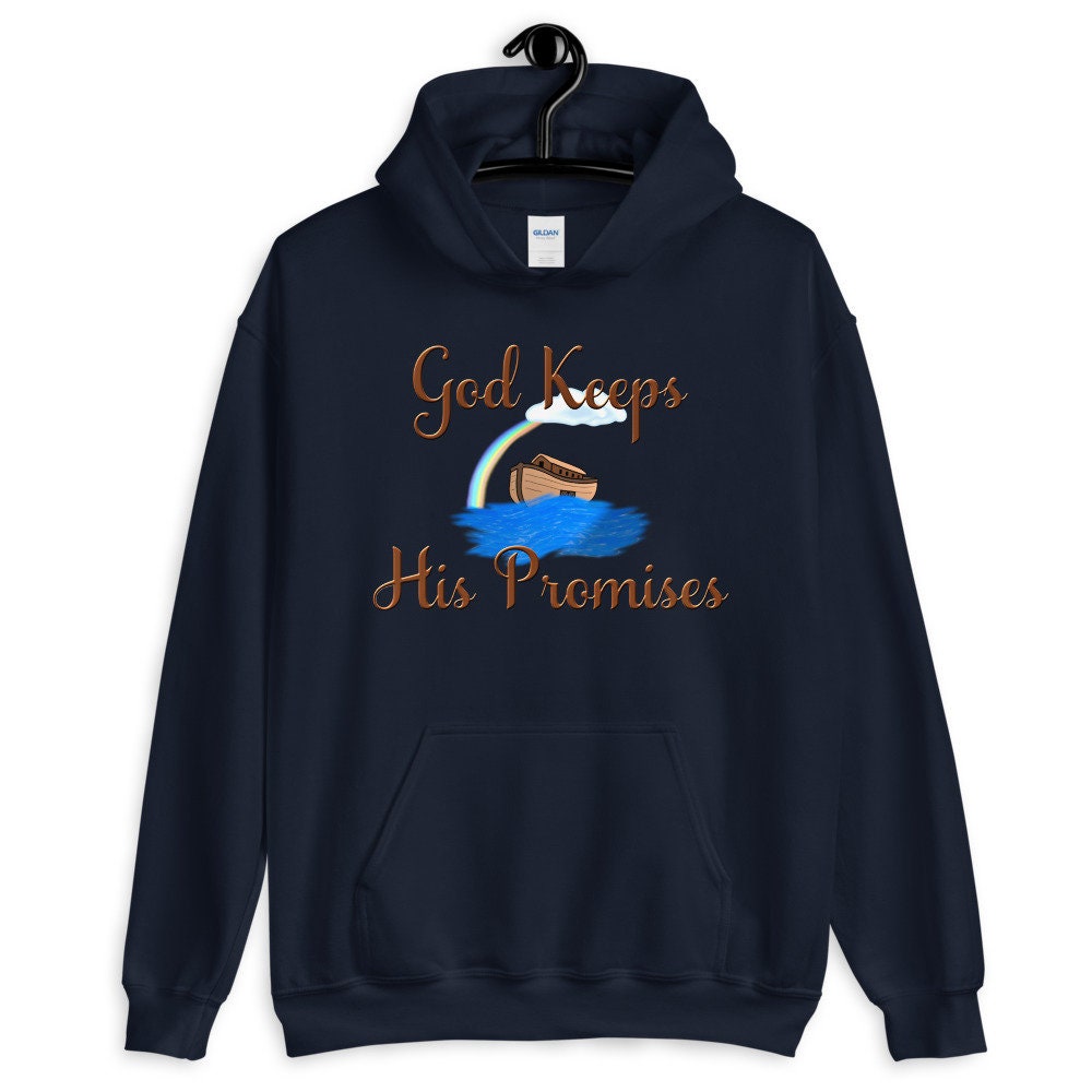 Noahs Ark God Keeps His Promises Unisex Hoodie Etsy UK
