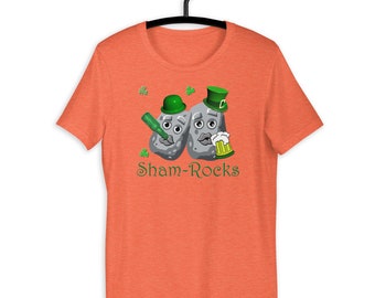 Beer Drinking Sham Rocks Funny St Patricks Day T-shirt