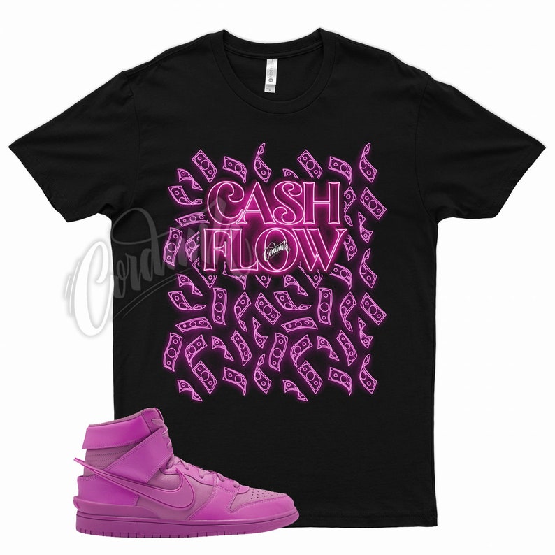CASHFLOW T Shirt for Nike Dunk High 