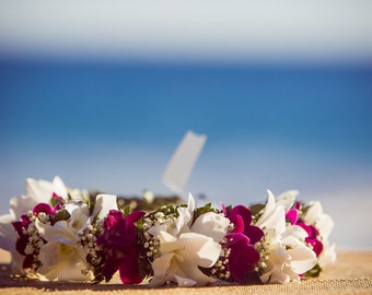 Fresh Hawaiian Orchid Hakus and Hairpeices