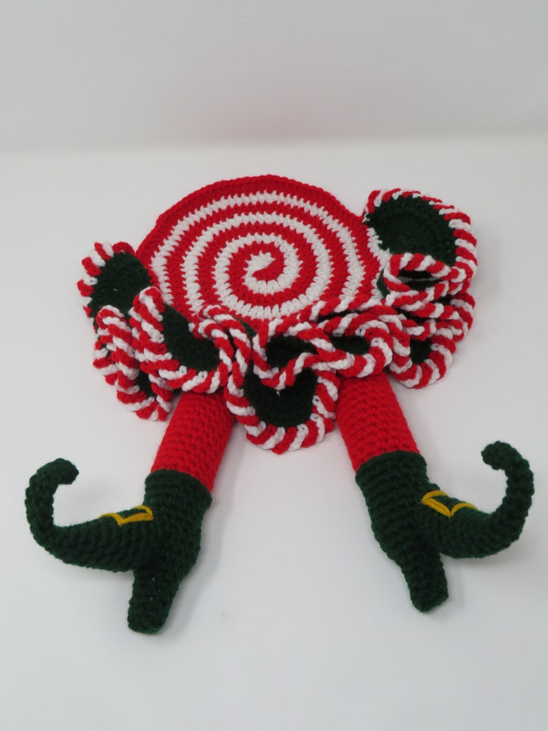 Crochet Pattern Witch Elf Placemat hat coaster printable Etsy