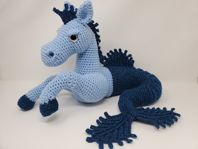 Kelpie Merhorse Crochet Pattern Murdock the Kelpie Printable Etsy