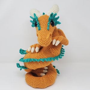 Dragon Crochet Pattern, Celestial Dragon Amigurumi, PDF Pattern Tutorial image 2