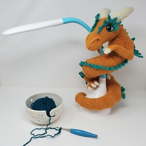 Dragon Crochet Pattern, Celestial Dragon Amigurumi, PDF Pattern Tutorial image 6