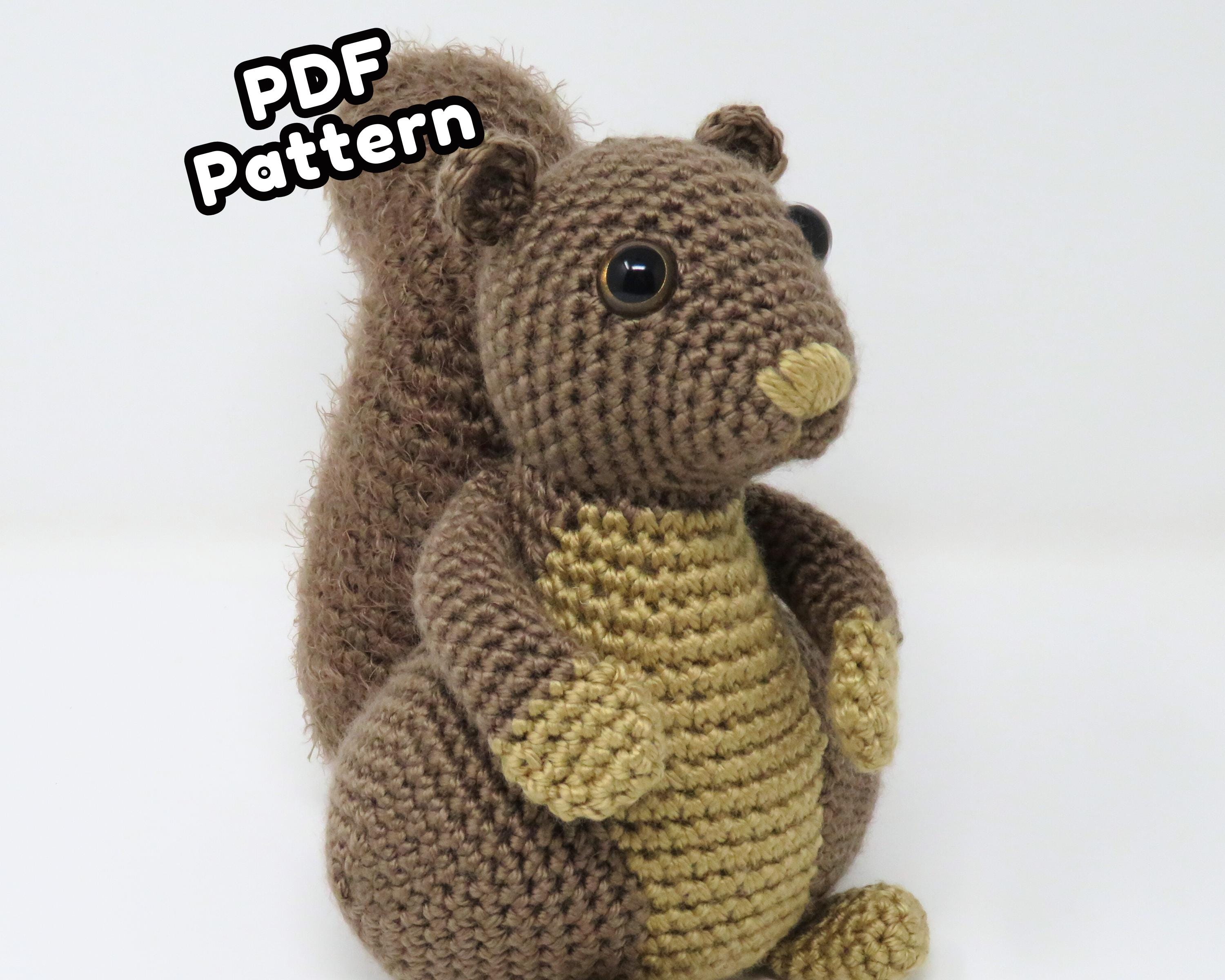 36 Squirrel Crochet Pattern: Enhance Your Skills With Adorable Designs 29 Squirrel Amigurumi Bulky & Aran Yarn