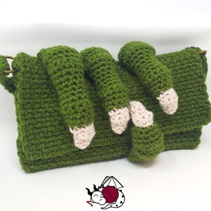 Dragon Claw Purse Crochet Pattern Wallet, PDF image 4