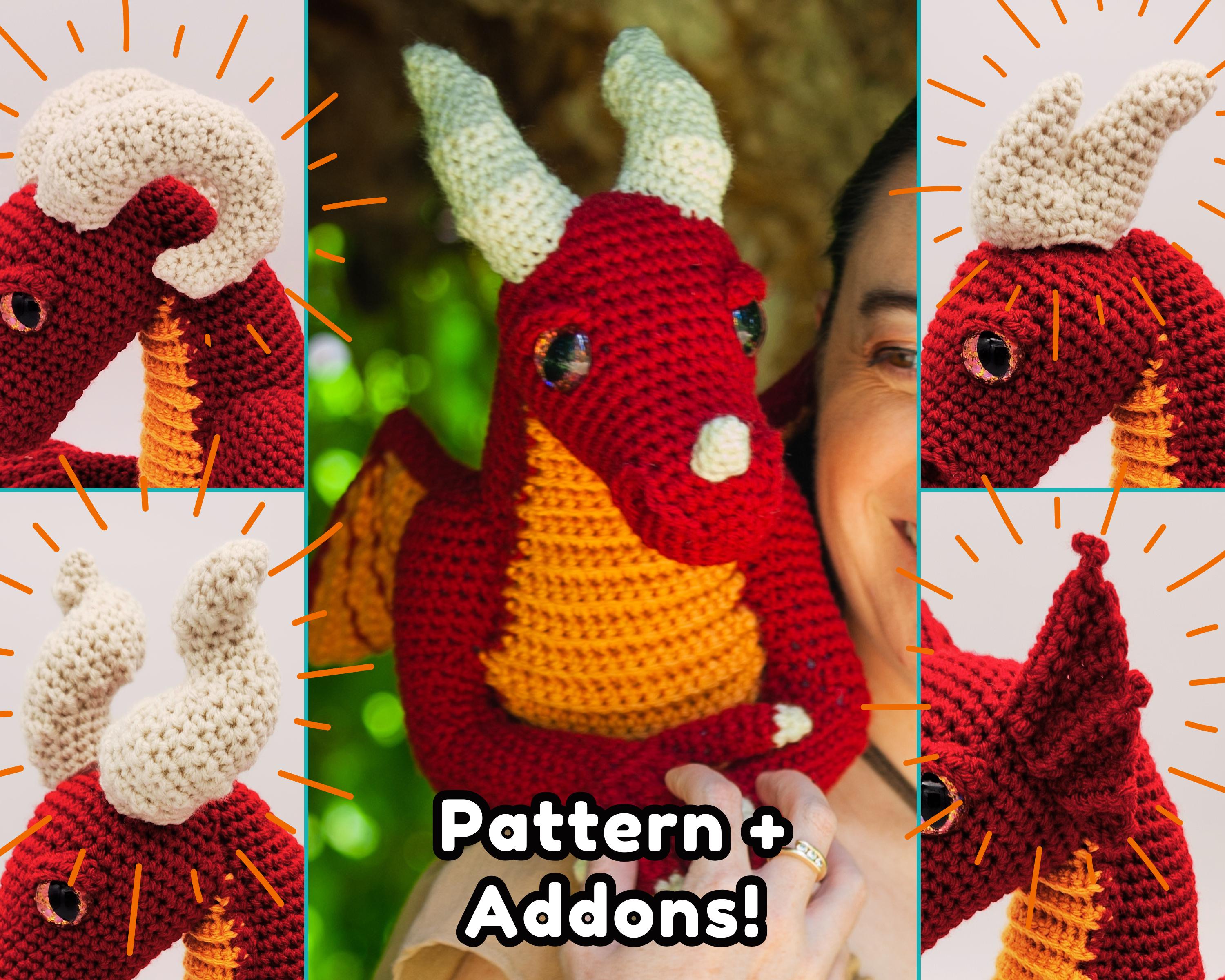 39 Dragon Crochet Patterns: Unleash Your Creativity with These Unique Designs 19 Large Dragon Crochet