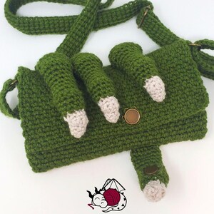 Dragon Claw Purse Crochet Pattern Wallet, PDF image 3