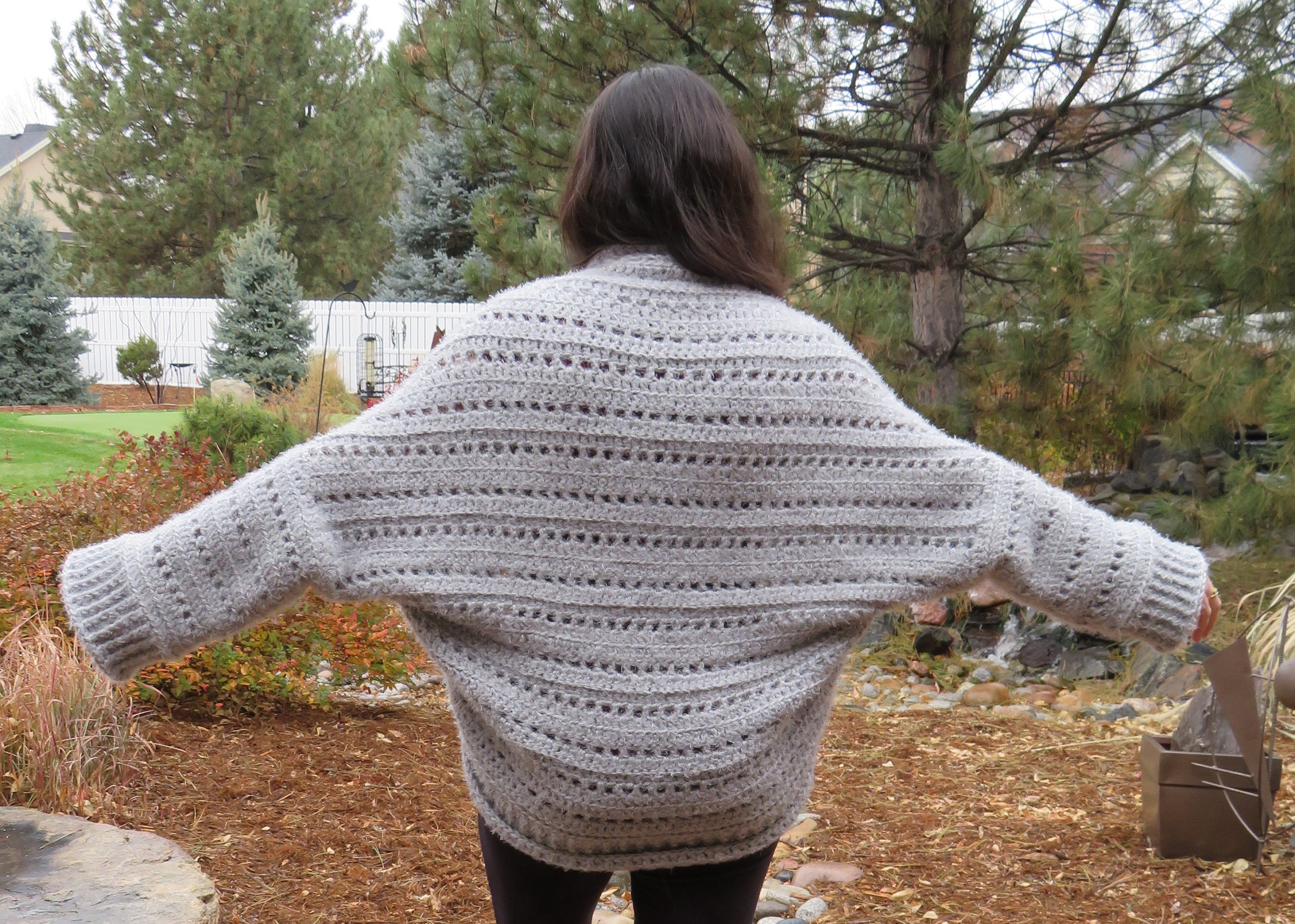 One Piece Cardigan CROCHET PATTERN Red Heart Hygge Printable - Etsy Canada