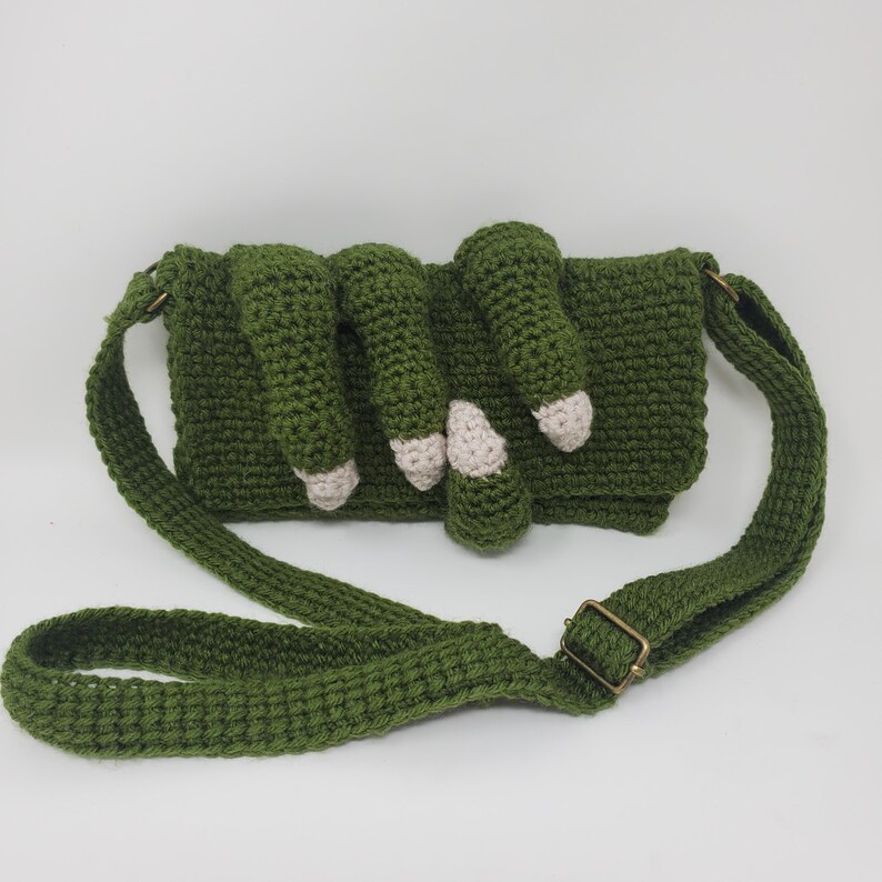Dragon Claw Purse Crochet Pattern Wallet, PDF image 8