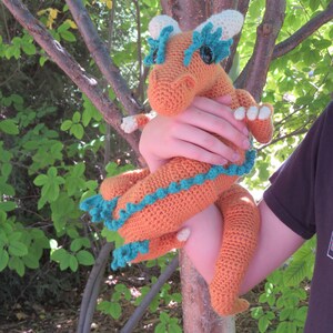 Dragon Crochet Pattern, Celestial Dragon Amigurumi, PDF Pattern Tutorial image 10