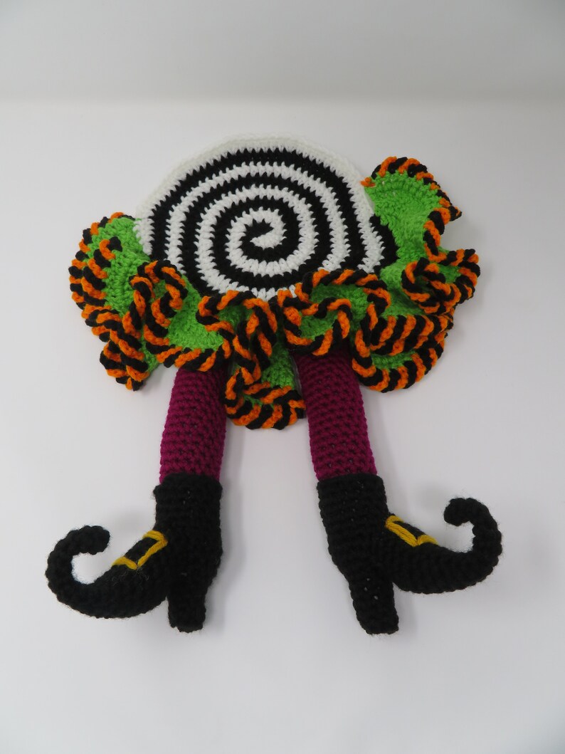 Crochet Pattern Witch Elf Placemat hat coaster printable Etsy