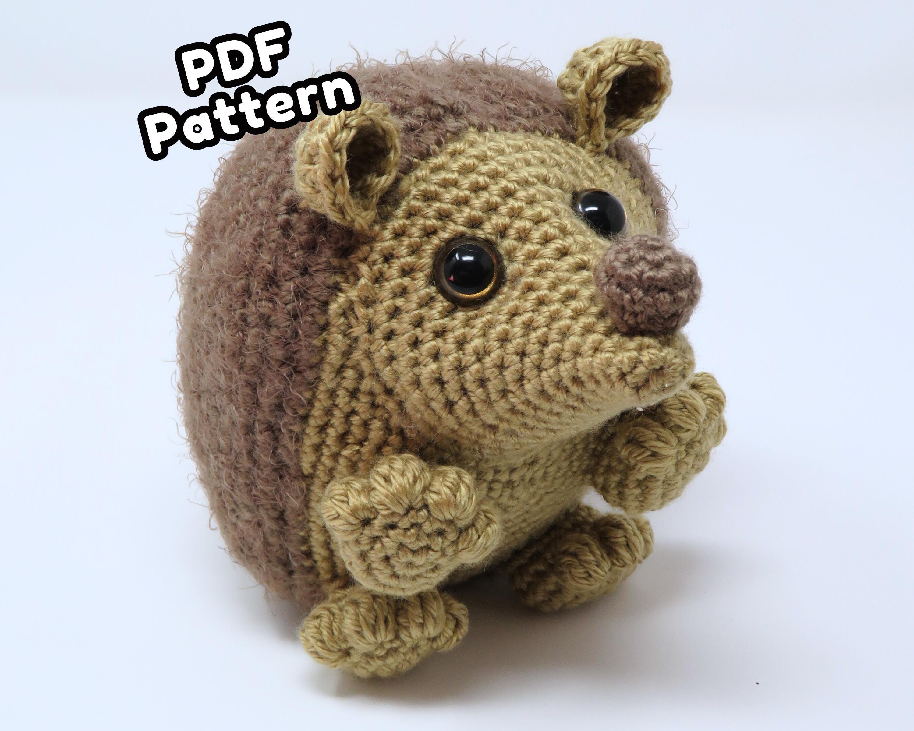 35 Hedgehog Crochet Patterns for Cute Woodland Amigurumi Gifts 23 Hedgehog Intermediate Crochet Bulky Aran Yarn