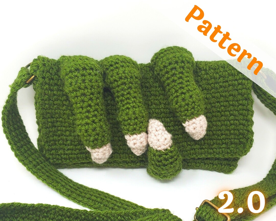Dragon Claw Clutch Purse Crochet Pattern Printable Pdf Etsy