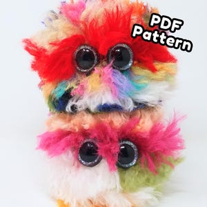 Worry Pet Crochet Pattern | Fast Stash Buster Amigurumi PDF