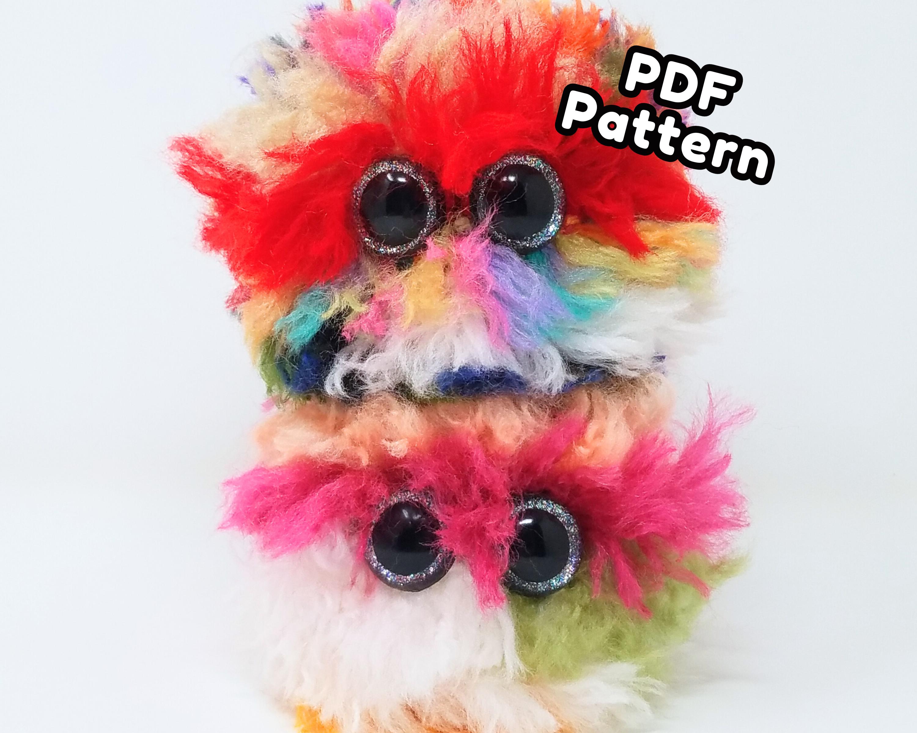 Worry Pet Crochet Pattern Fast Stash Buster Amigurumi