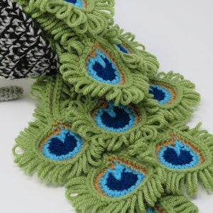 Patrón de ganchillo realista de pavo real, estilo majestuoso/amigurumi en PDF imagen 9