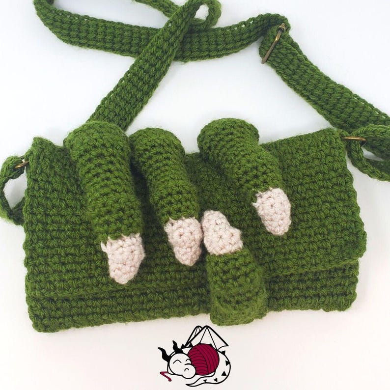 Dragon Claw Purse Crochet Pattern Wallet, PDF image 2