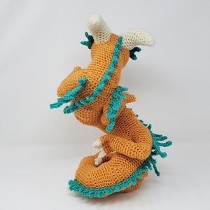 Dragon Crochet Pattern, Celestial Dragon Amigurumi, PDF Pattern Tutorial image 3