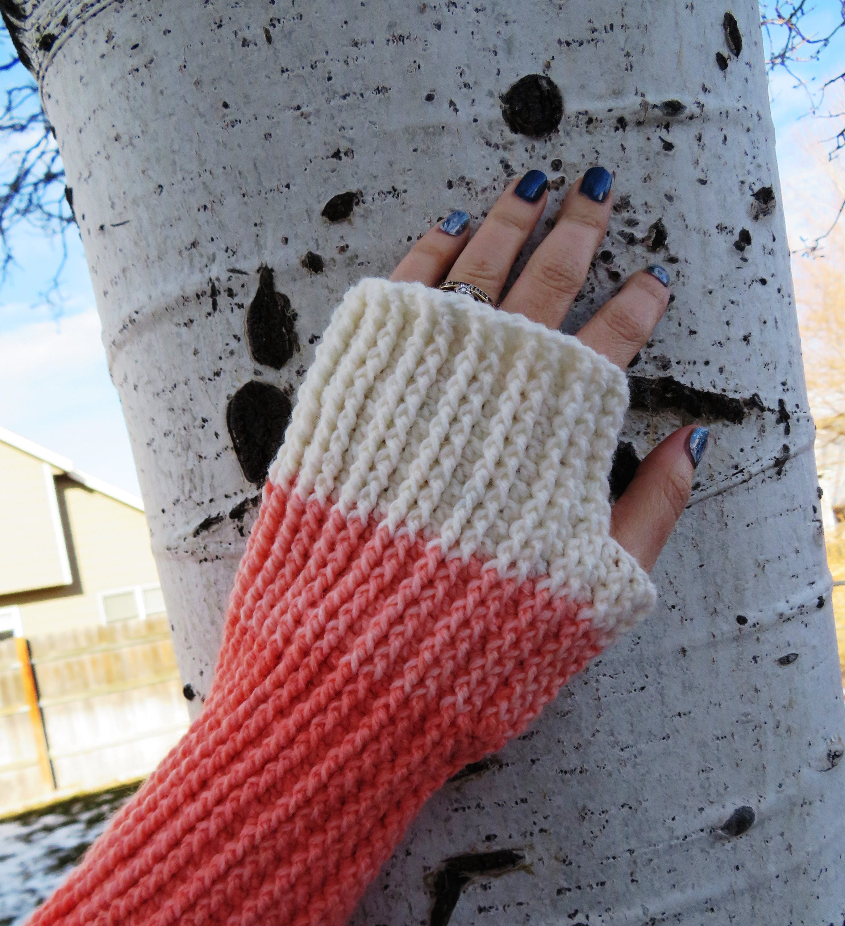 Crochet Pattern Sweater Mitts 