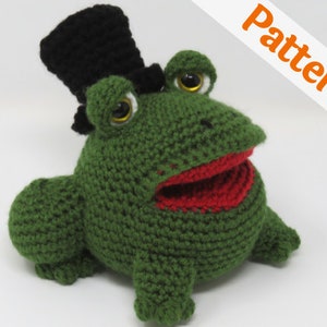 Crochet Frog Amigurumi Pattern PDF