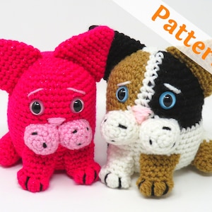 Cute Blob Cat Pattern - Easy 3D Animal - Pattern PDF