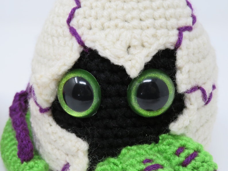 Hatching Dragon Egg Crochet Pattern 2.0, pdf image 4