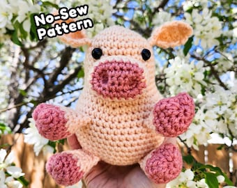 Haakpatroon Little Pig: eenvoudige amigurumi zonder naaien (pdf)