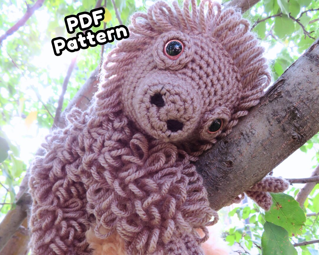 Crochet Baby Sloth Amigurumi Pattern PDF - Etsy
