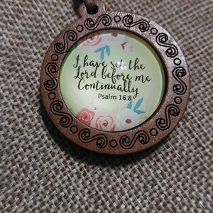Inspirational Pendant Necklace, Pendant Necklace, Scripture Necklace, Inspirational Necklace, Inspirational Jewelry