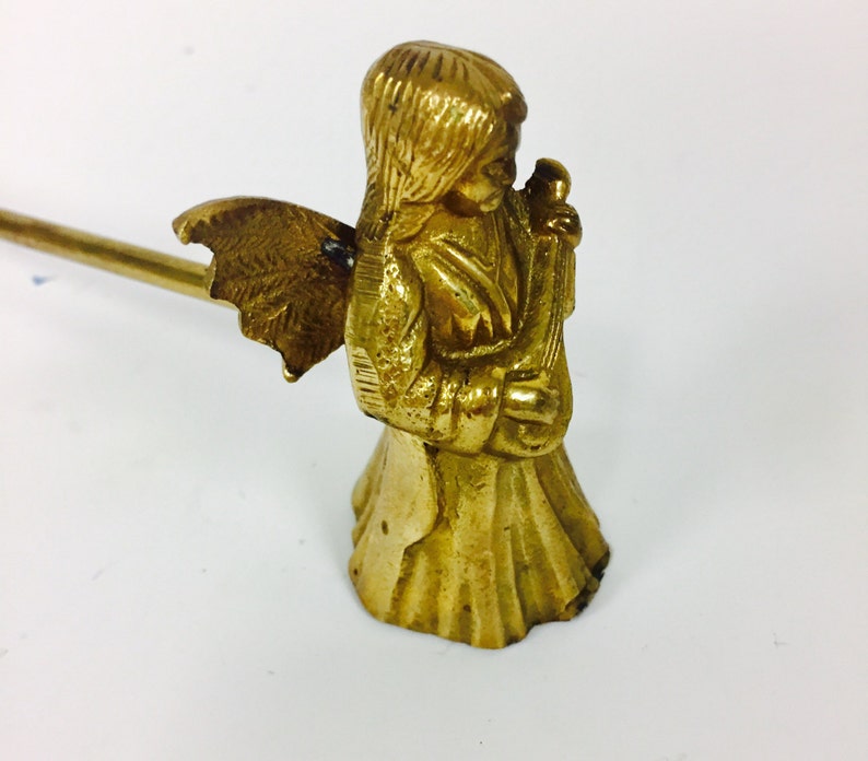 Vintage Brass Angel Candle Snuffer/ Christmas Decor/ Holiday Etsy