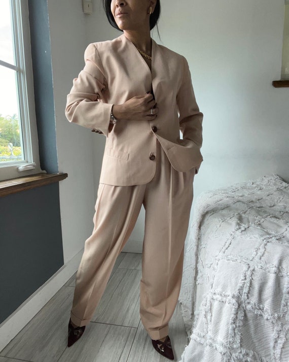 vintage KRIZIA wool two piece suit