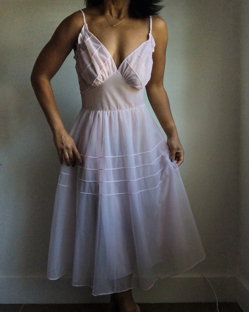 frilly slip