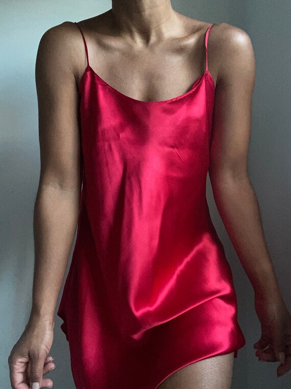 vintage VICTORIA’s SECRET pure silk slip