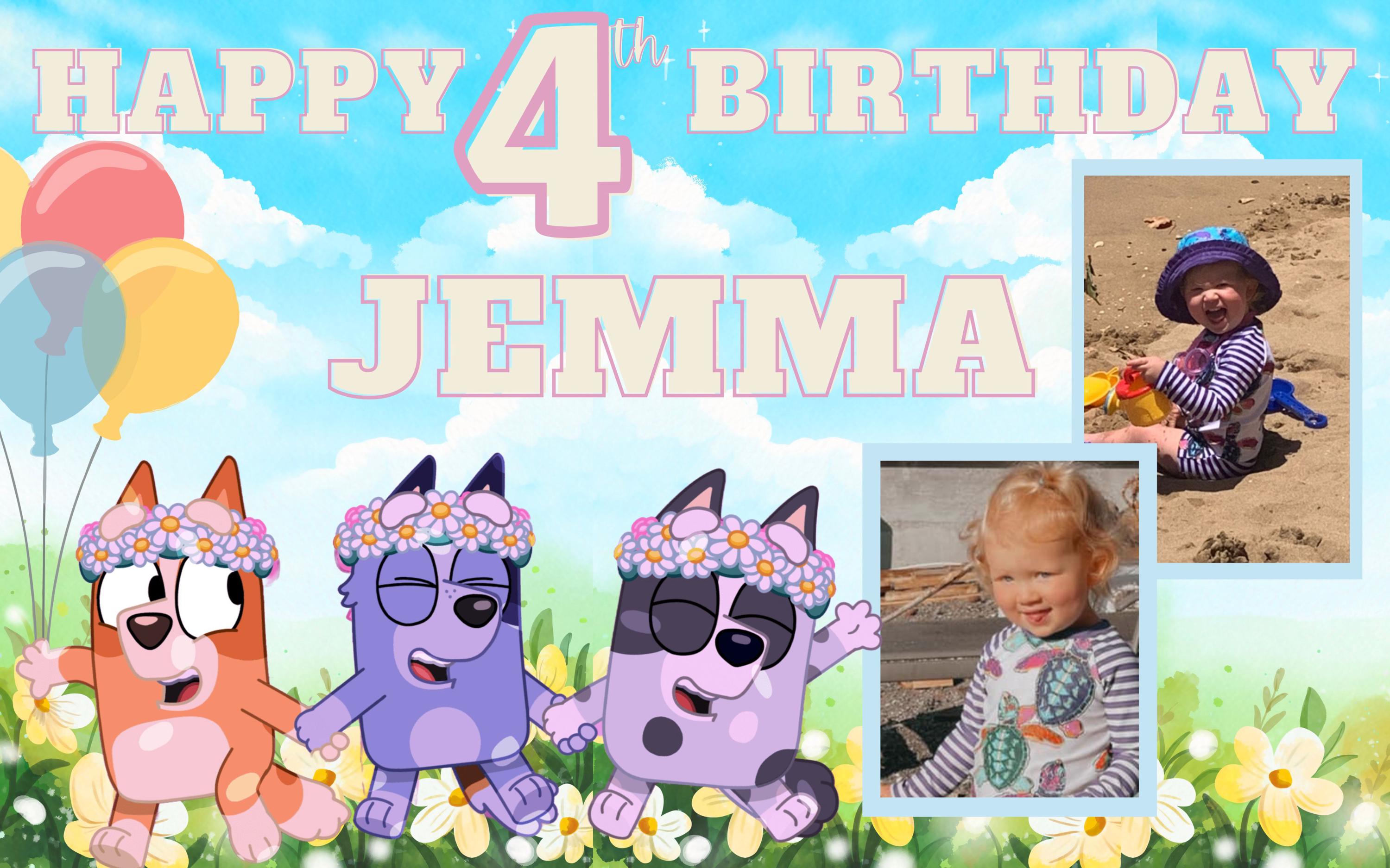 Personalized Birthday Banner with Photos