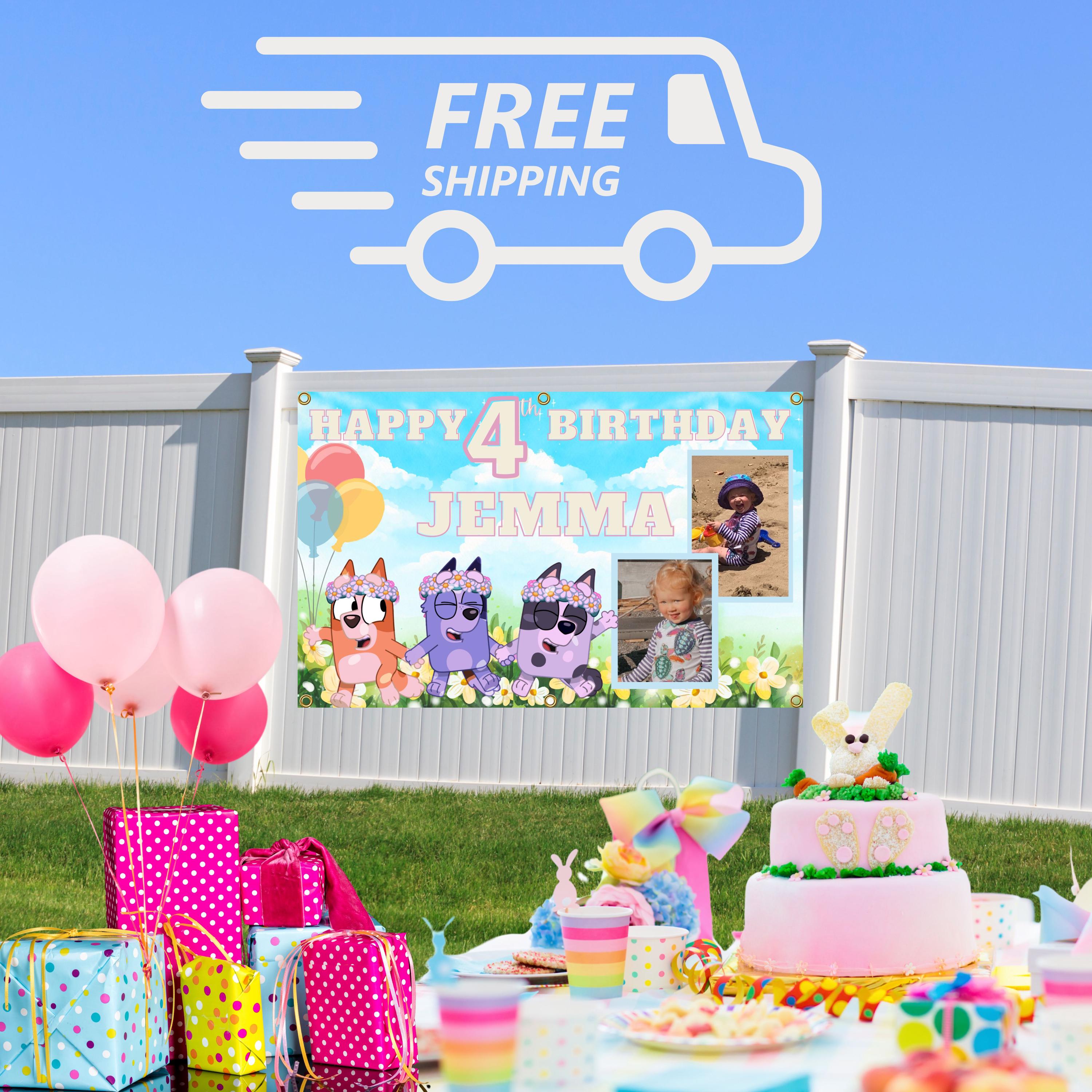 Personalized Birthday Banner with Photos