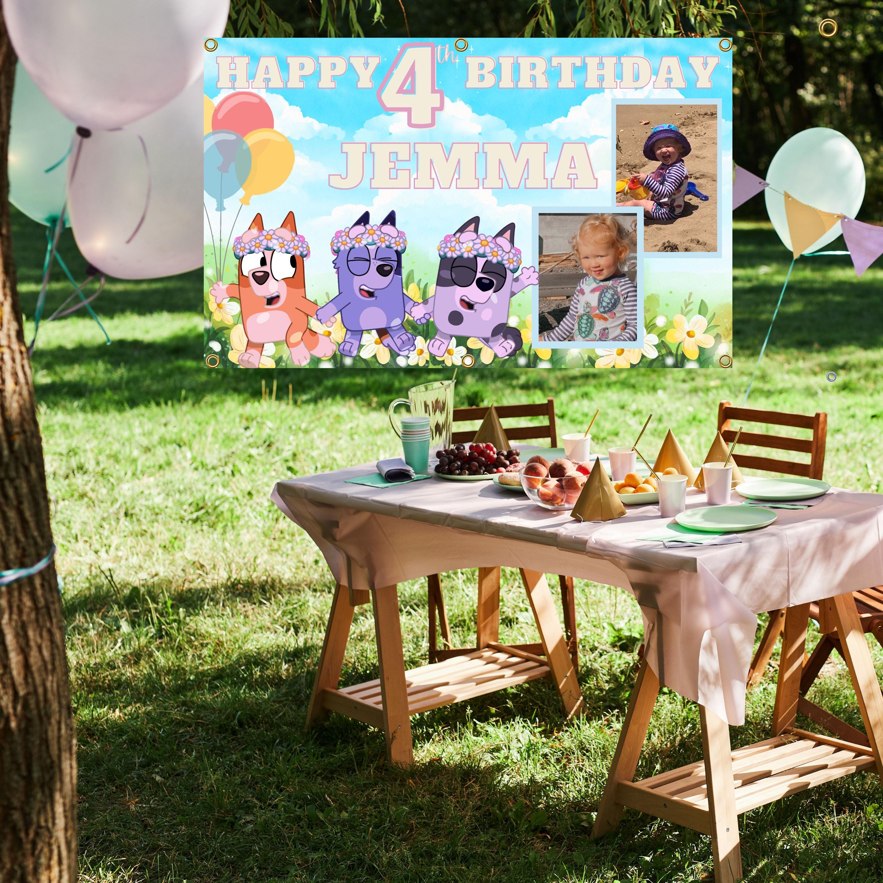Personalized Birthday Banner with Photos