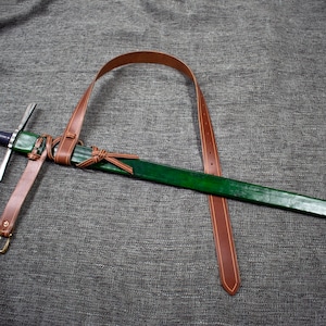 Custom Leather Scabbard