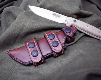 Handmade Leather Sheath for the ESEE 4