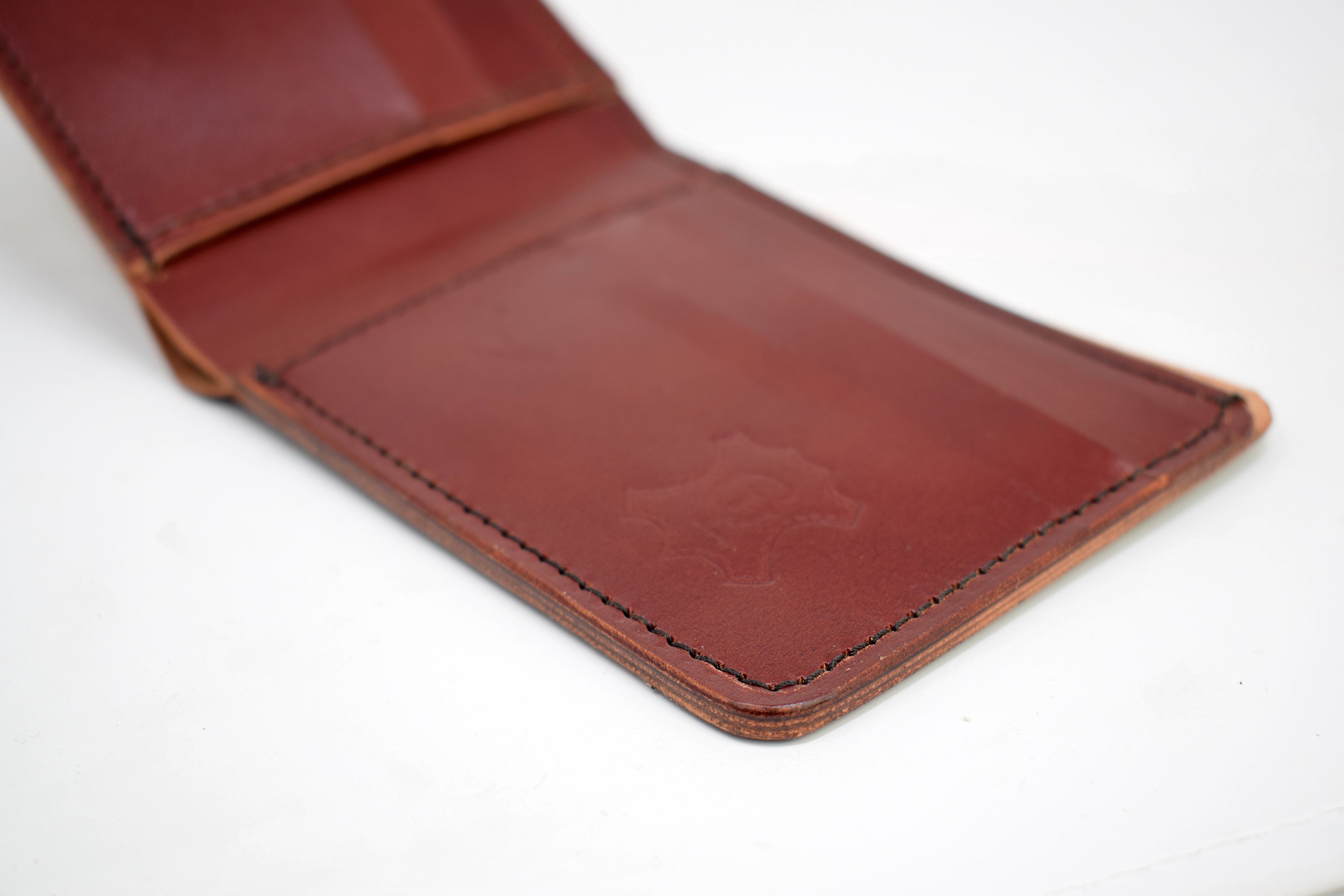 Handmade Leather Bifold Wallet