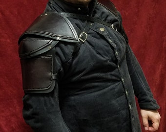 Leather Shoulder Armor Style 2