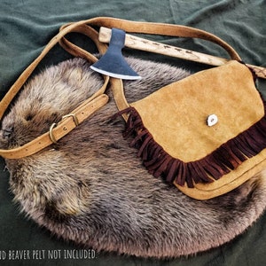 Frontier Suede Saddlebag