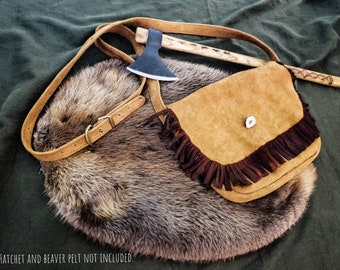 Frontier Suede Saddlebag