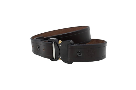 The operator Gunbelt With Cobra Buckle Etsy