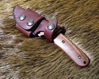 Leather Scout Sheath for the Benchmade Activator