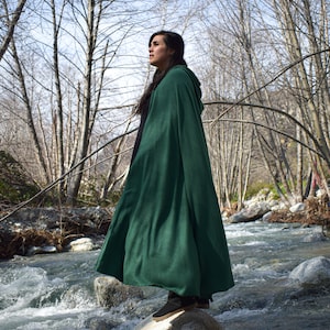 Fleece Hooded Cloak