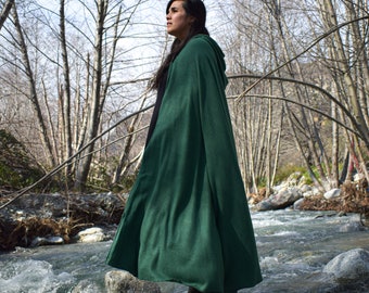 Fleece Hooded Cloak